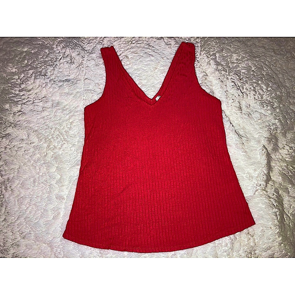 Flowy Ribbed Tank